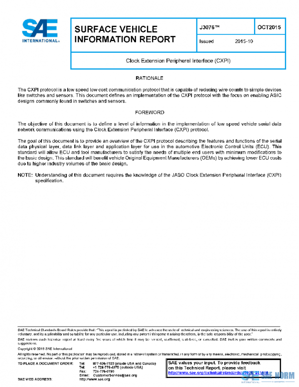 SAE J3076_201510 PDF