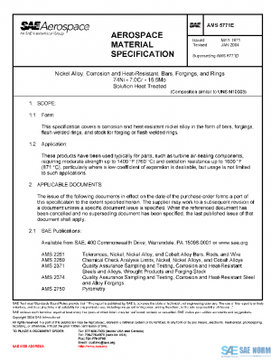 SAE AMS5771E PDF