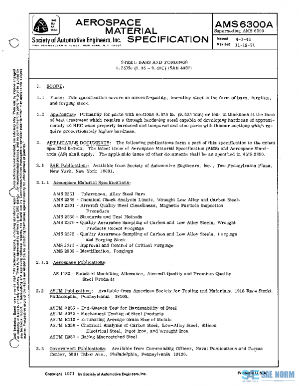 SAE AMS6300A PDF
