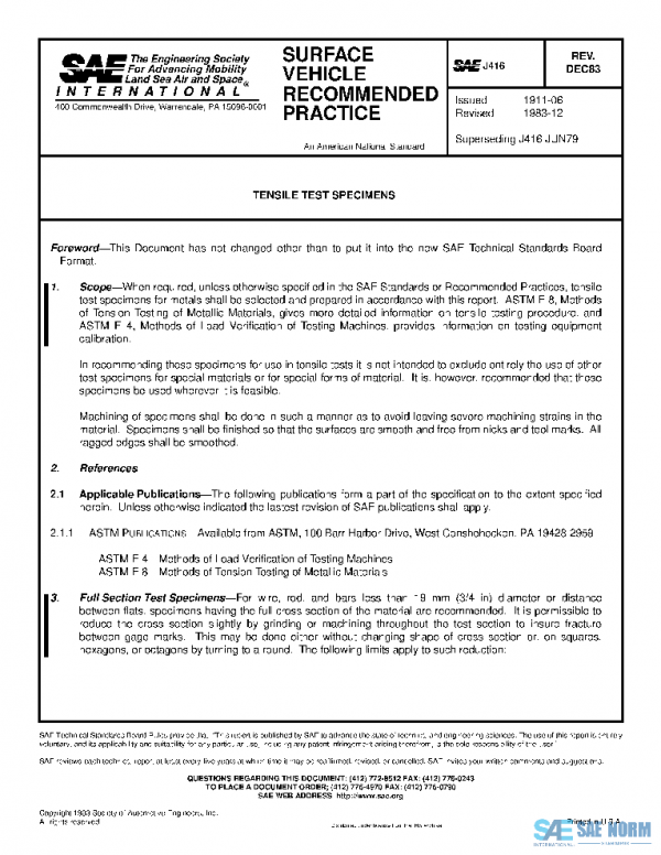 SAE J416_198312 PDF