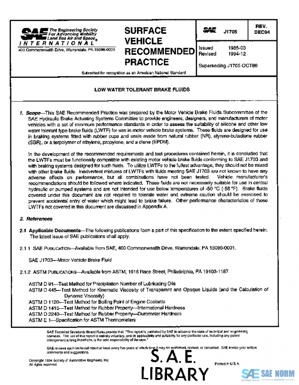 SAE J1705_199412 PDF