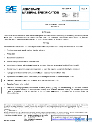 SAE AMS2480K PDF SAE AMS2480K PDF