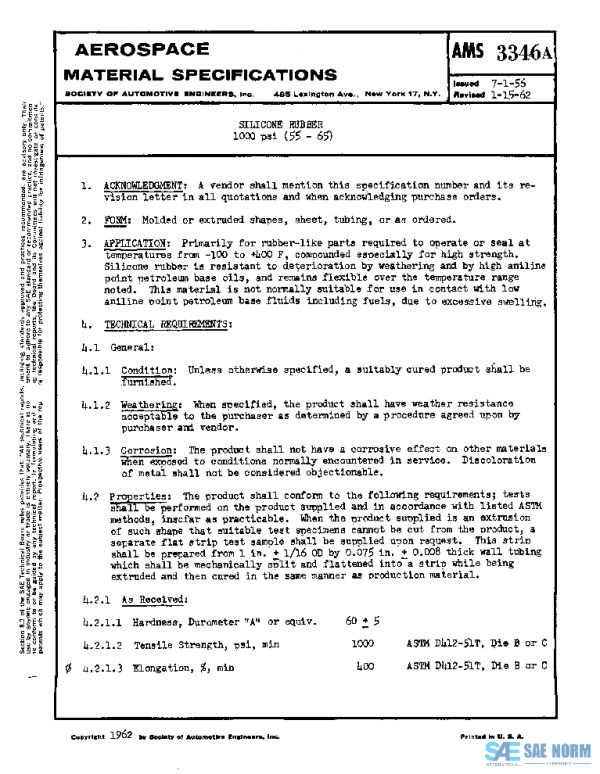 SAE AMS3346A PDF SAE AMS3346A PDF