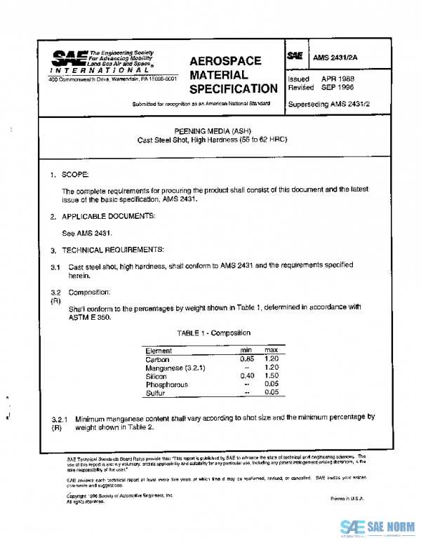 SAE AMS2431/2A PDF SAE AMS2431/2A PDF