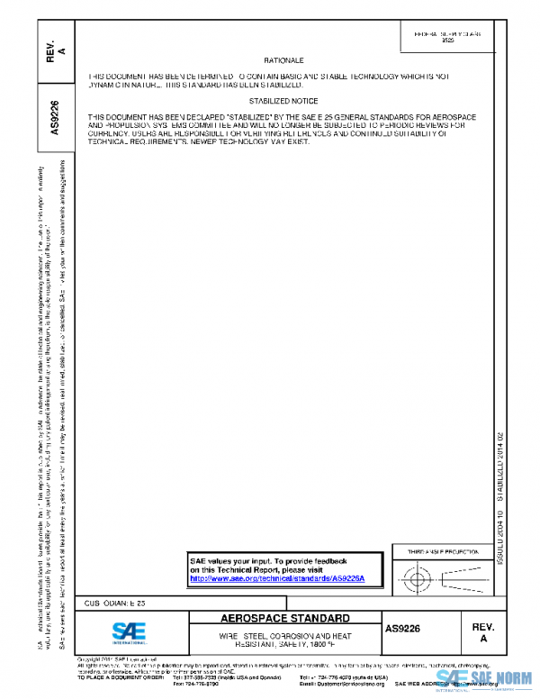 SAE AS9226A PDF