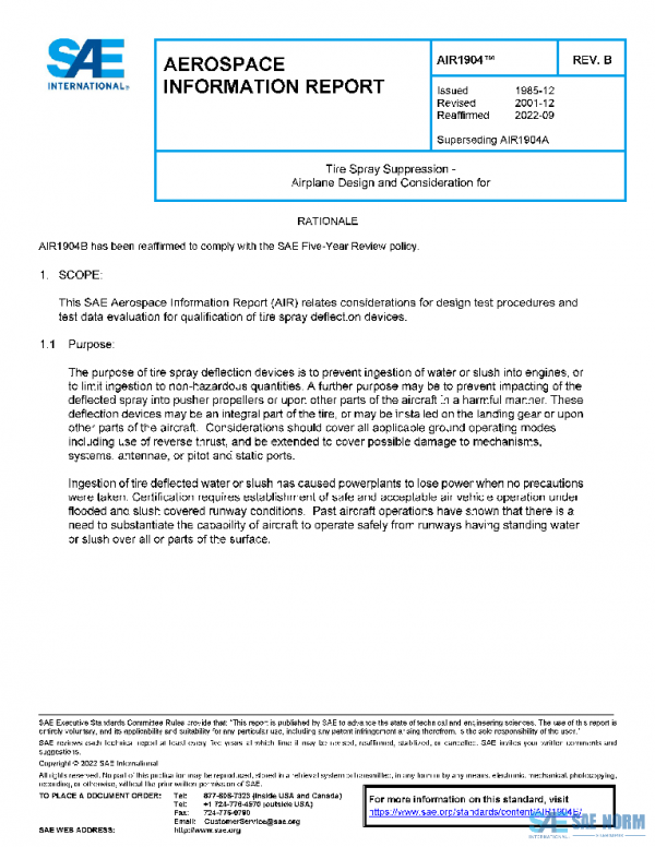 SAE AIR1904B PDF