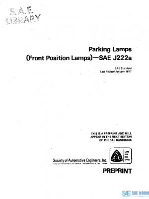 SAE J222A_197701 PDF