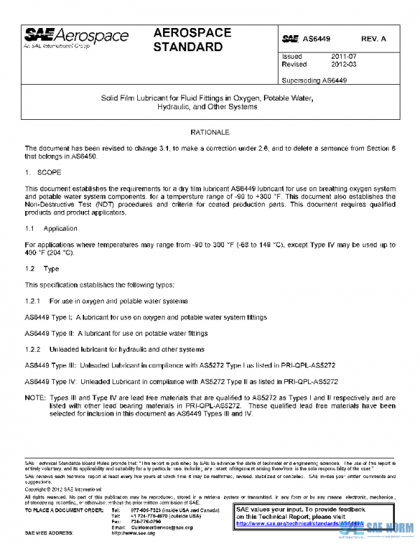 SAE AS6449A PDF