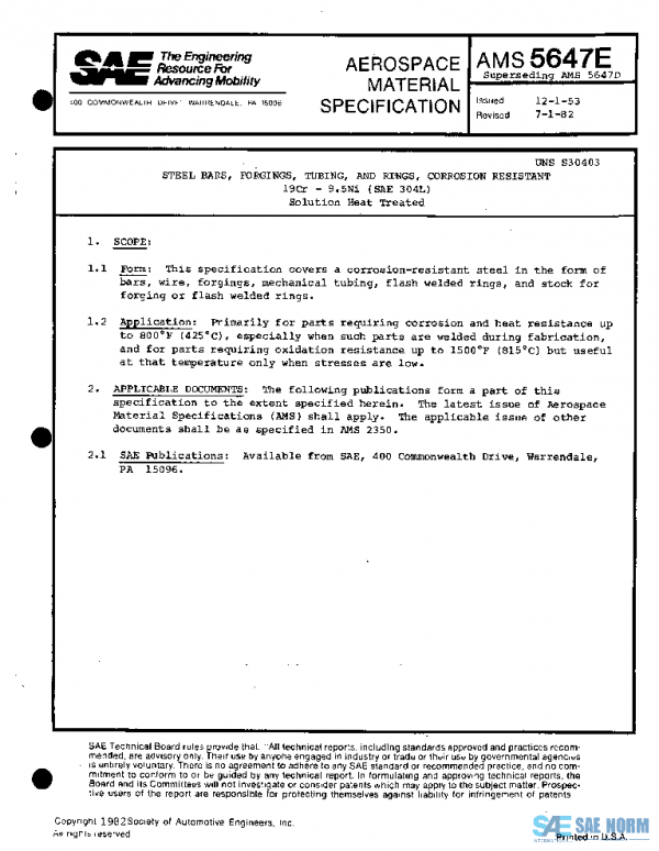 SAE AMS5647E PDF