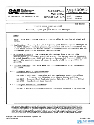 SAE AMS4908D PDF