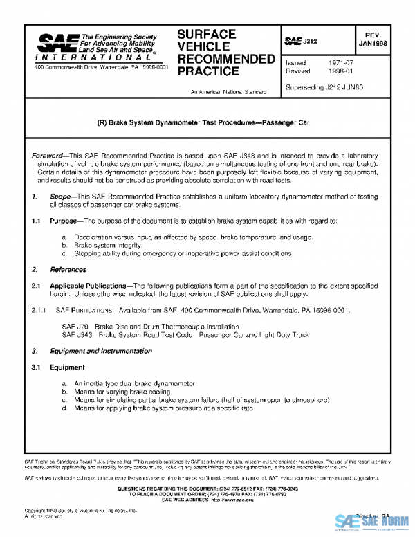 SAE J212_199801 PDF