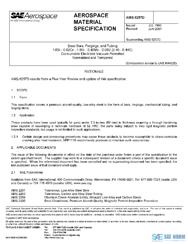 SAE AMS6257D PDF