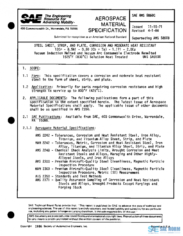 SAE AMS5860C PDF
