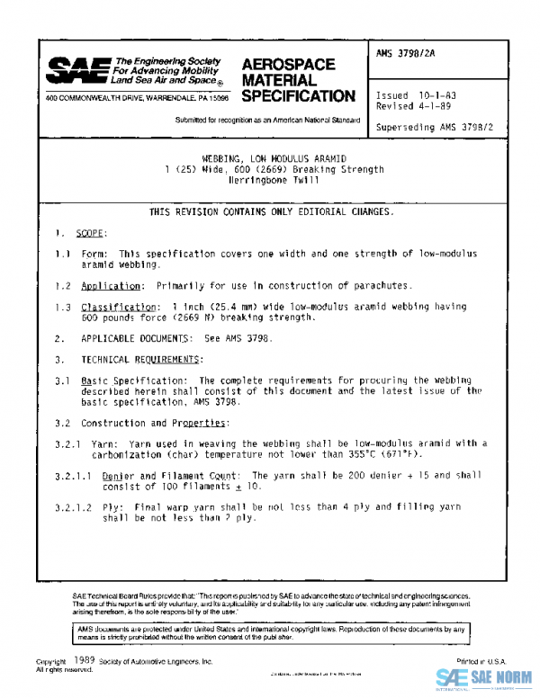 SAE AMS3798/2A PDF