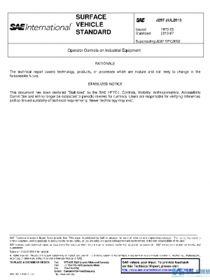 SAE J297_201307 PDF