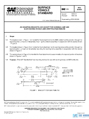 SAE J725_199103 PDF
