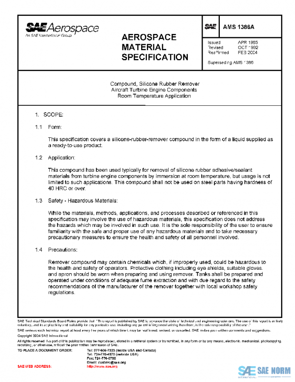 SAE AMS1386A PDF