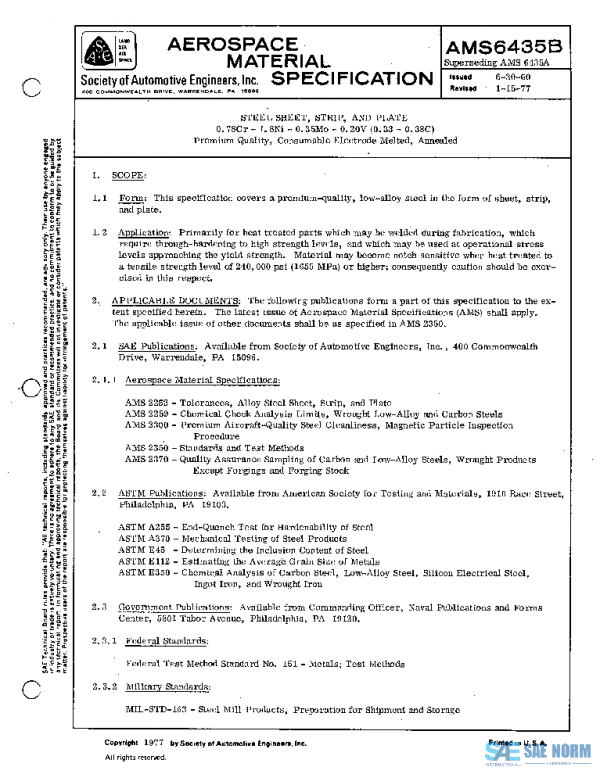 SAE AMS6435B PDF