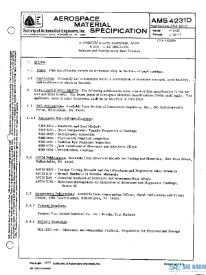 SAE AMS4231D PDF