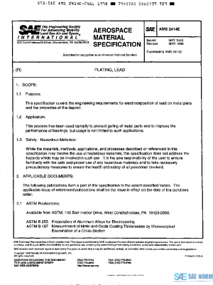 SAE AMS2414E PDF