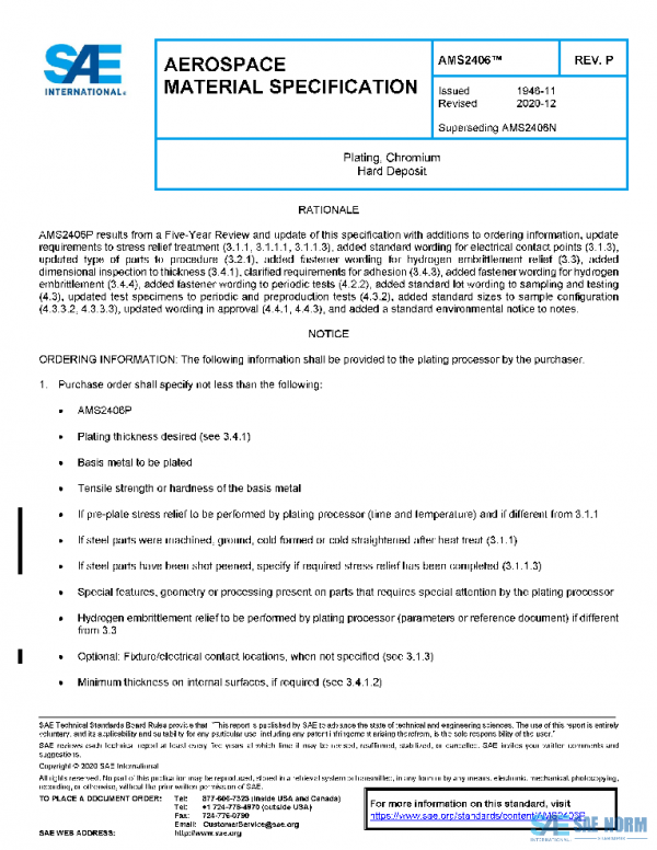 SAE AMS2406P PDF SAE AMS2406P PDF