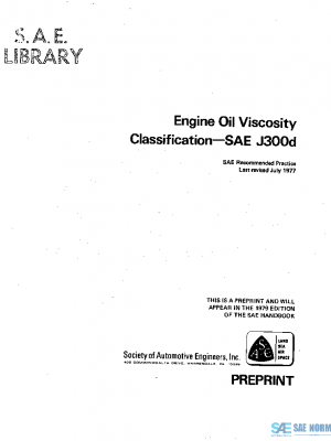 SAE J300D_197707 PDF