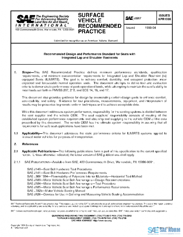 SAE J2287_199904 PDF