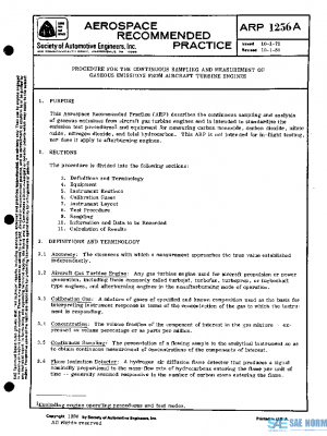 SAE ARP1256A PDF