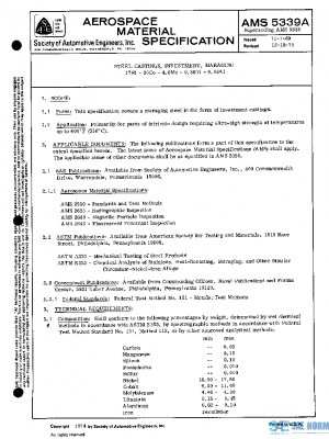 SAE AMS5339A PDF