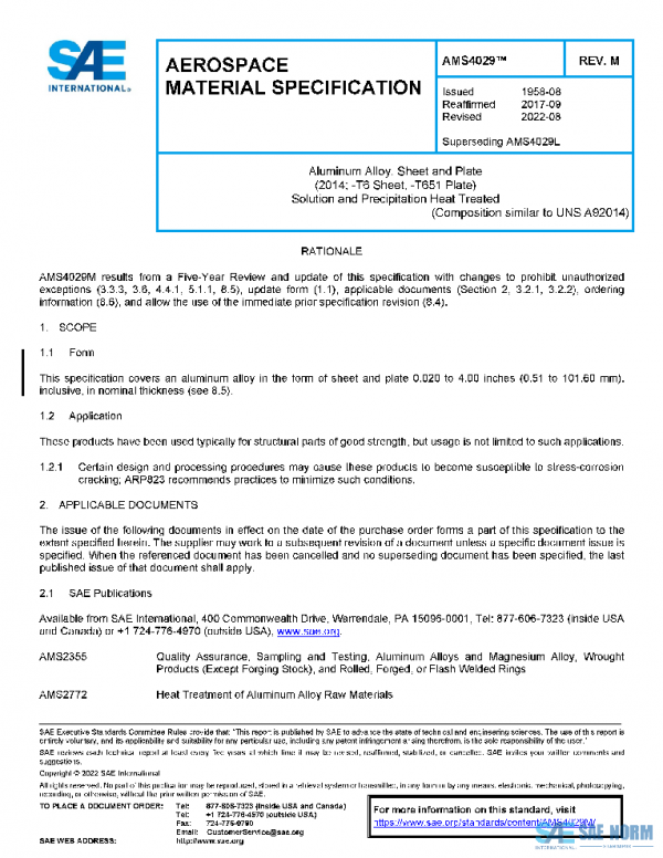 SAE AMS4029M PDF
