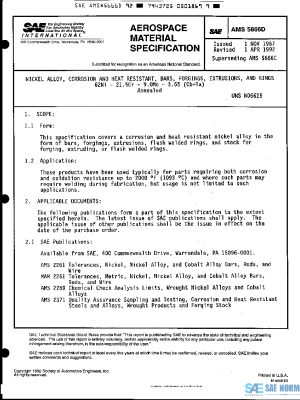 SAE AMS5666D PDF
