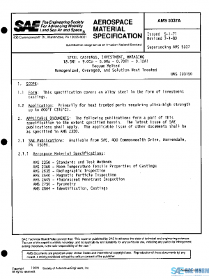 SAE AMS5337A PDF