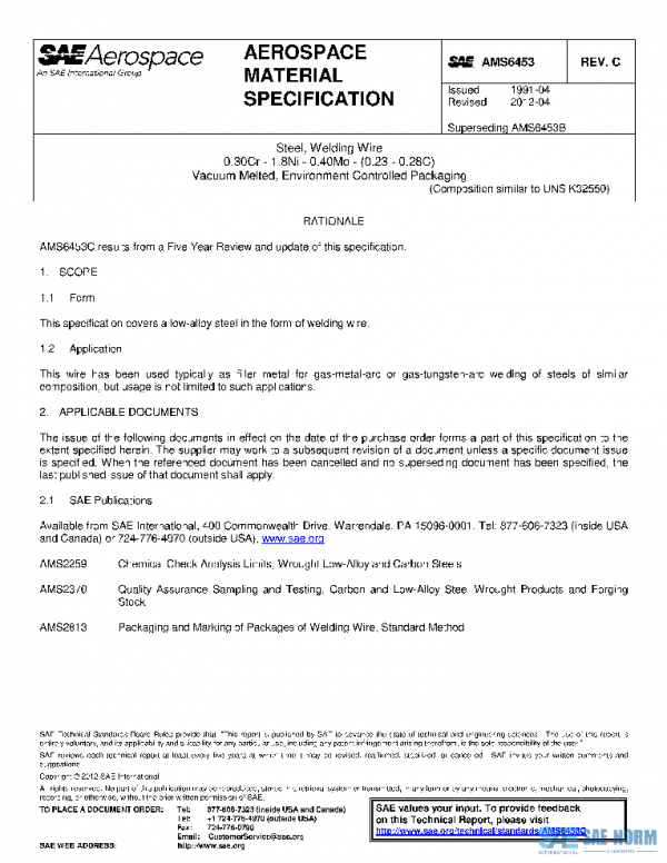 SAE AMS6453C PDF