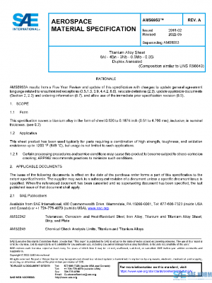 SAE AMS6953A PDF SAE AMS6953A PDF