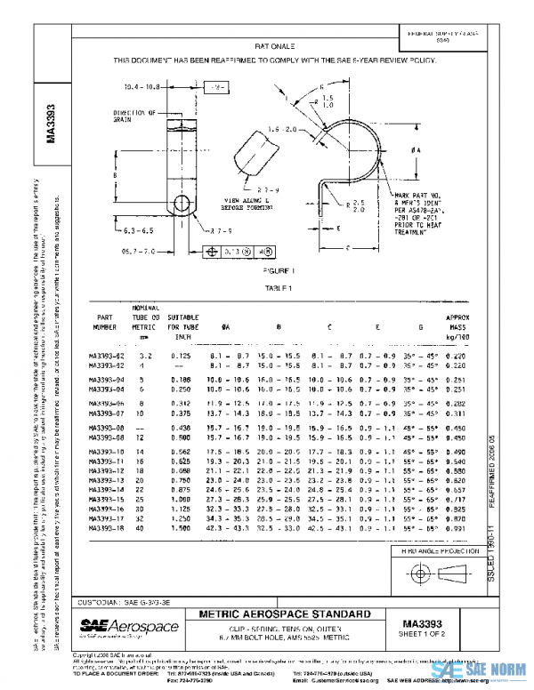 SAE MA3393 PDF