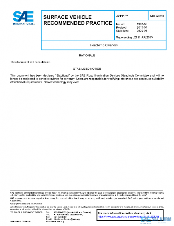 SAE J2111_202008 PDF