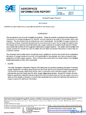 SAE AIR825/9 PDF