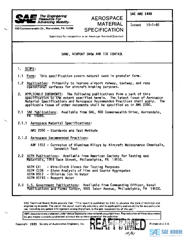 SAE AMS1448 PDF