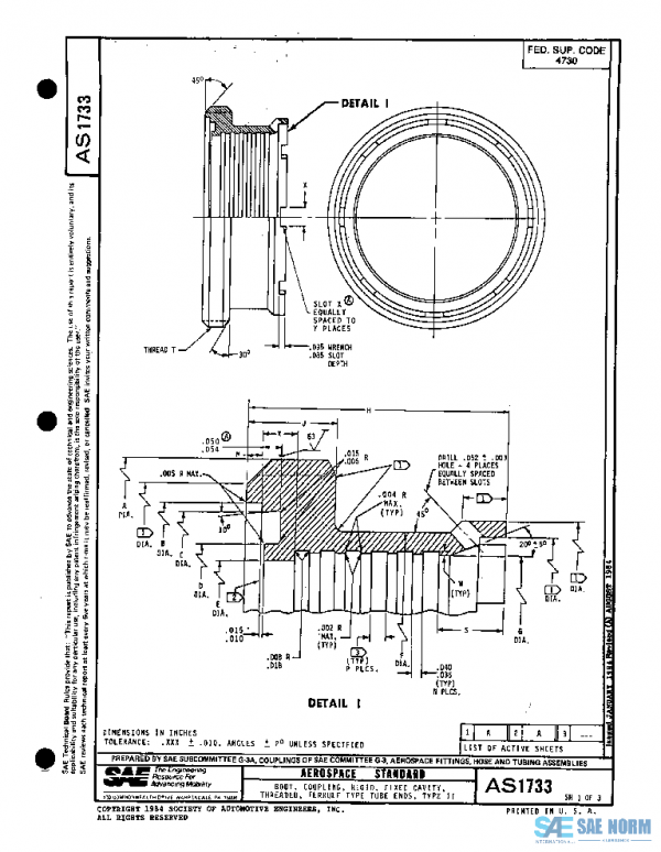 SAE AS1733 PDF