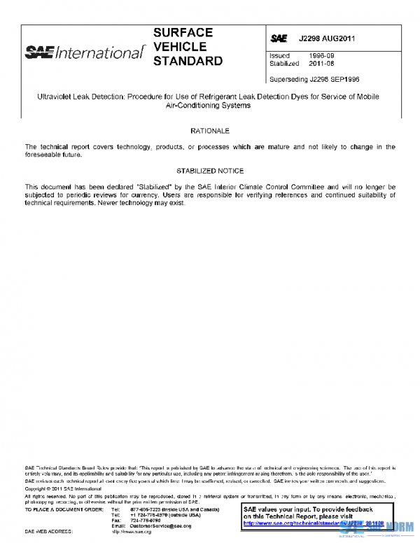 SAE J2298_201108 PDF