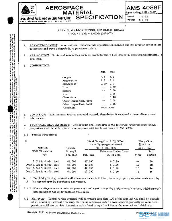 SAE AMS4088F PDF