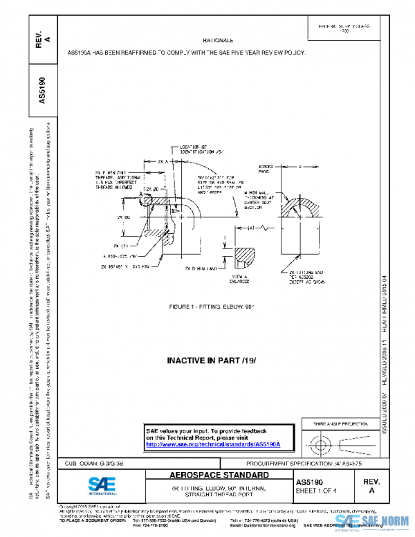SAE AS5190A PDF SAE AS5190A PDF