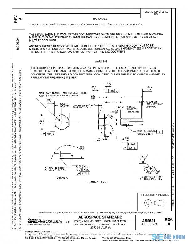 SAE AS9521A PDF