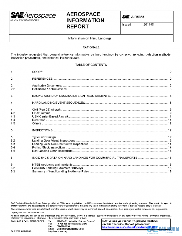 SAE AIR5938 PDF
