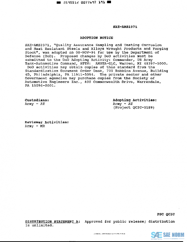 SAE AMS2371E PDF