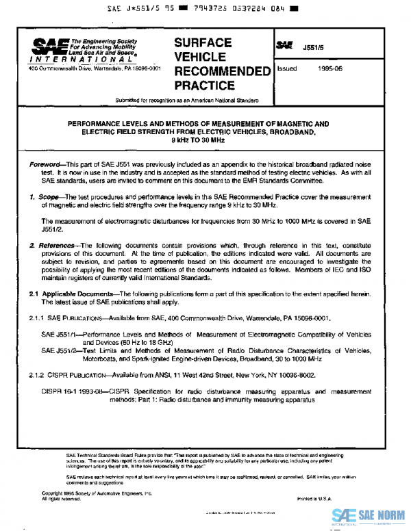 SAE J551/5_199506 PDF