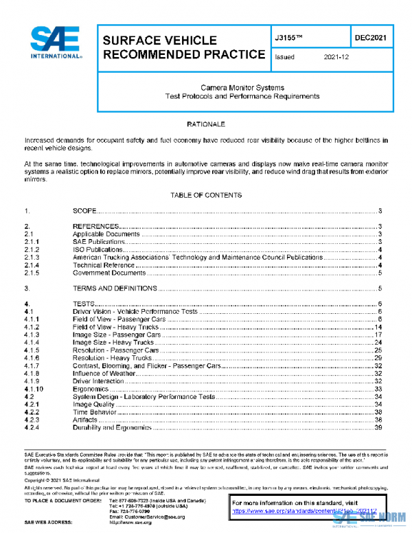 SAE J3155_202112 PDF SAE J3155_202112 PDF