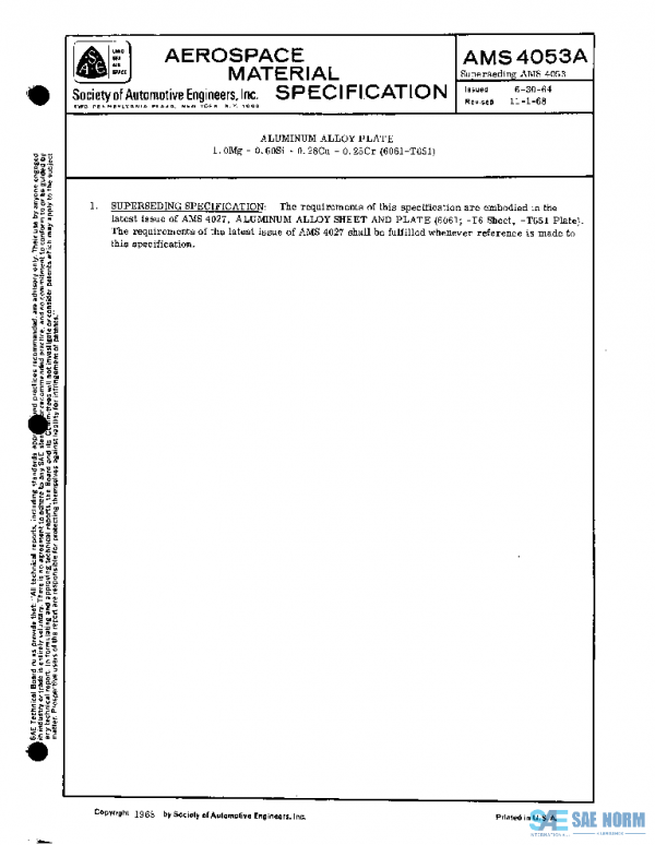 SAE AMS4053A PDF
