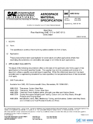 SAE AMS5010J PDF