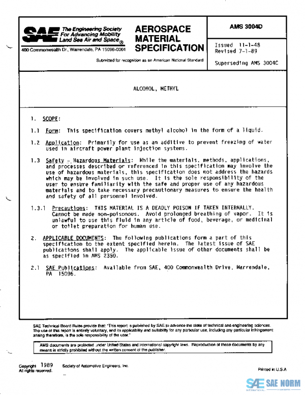 SAE AMS3004D PDF